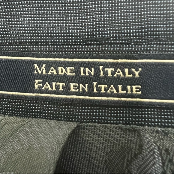 Arnold Brant Sport Coat Men’s 44R Loro Piana Wool Mohair Blend Blue Blazer Italy - Picture 13 of 14